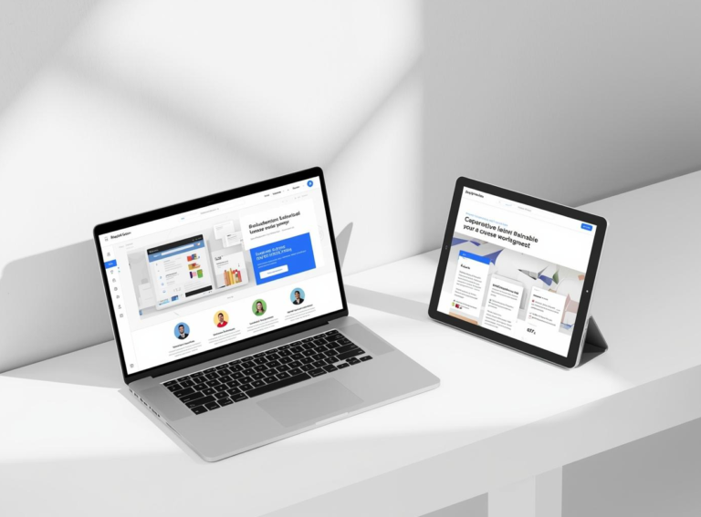 complete e learning & course template pack (editable in canva & pdf)